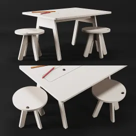 Kutikaipeekaboo deskand chairs